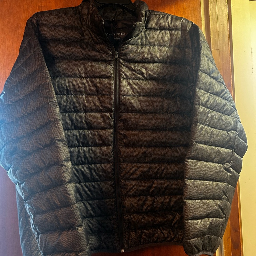 Falls Creek Charcoal Puffer Jacket